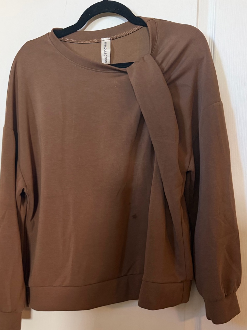 Relaxed Oversized Incredibly Soft Long Sleeve Tunic/Sweatshirt/Top Sz M *callout